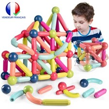 Jeu De Construction Magnétique Enfant Montessori Jouet Éducatif Créatif Cadeau