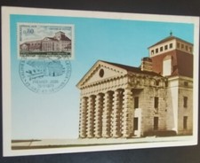 CARTE PREMIER JOUR SALINES DE CHAUX OBLITÉRÉS ARC ET SENANS 1970 N° 1651