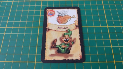 Carte objet jambon - jambon, pièce
