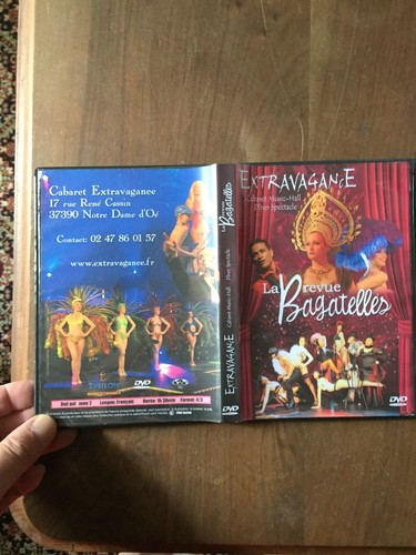 Dvd spectacle cabaret - dvd,