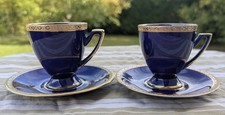 2 Tasses à Café Et Soucoupes