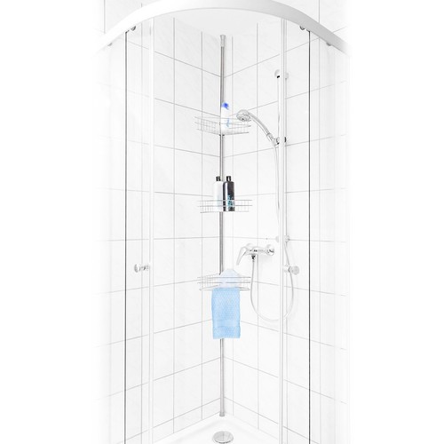 Etagère angle douche - d'angle, de