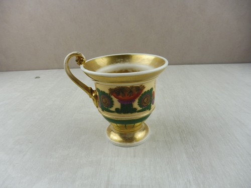 Ancienne tasse brulot décor - ancienne, brulot,