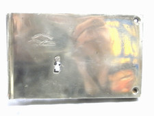 🇫🇷 ANCIENNE SERRURE DE PORTE BATEAU BRONZE FICHET MARINE CLE D'ORIGINE BRONZE