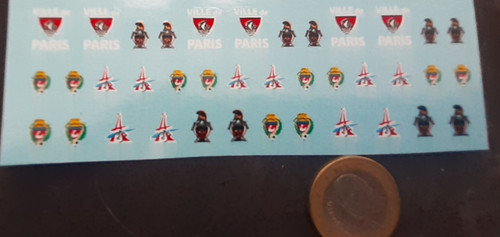 Decals decalcomanie divers - decals,