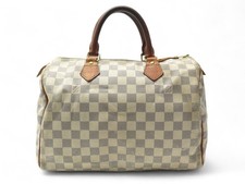 SAC A MAIN LOUIS VUITTON SPEEDY 30 TOILE DAMIER AZUR N41370 CANVAS HANDBAG 1650€