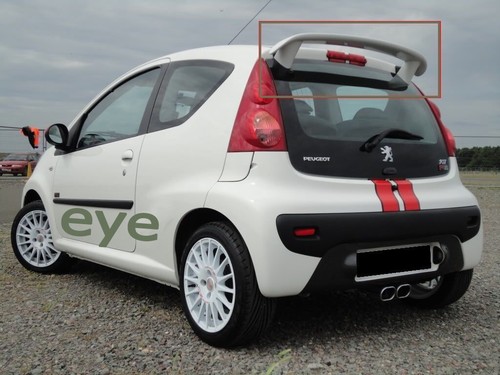 Spoiler peugeot 107 aileron - spoiler,