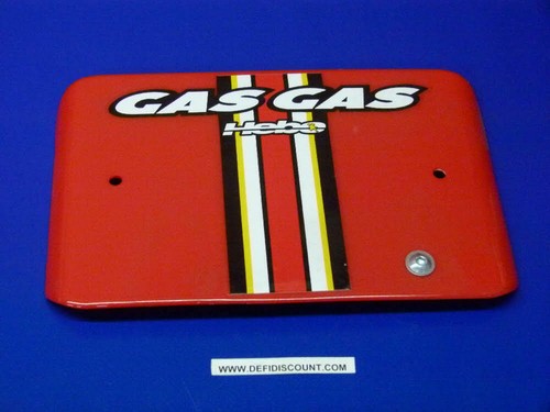 Plaque avant rouge gasgas - rouge,