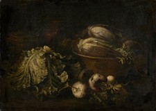 Nature morte vintage légumes
