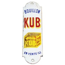 Ancienne plaque émaillée - , de