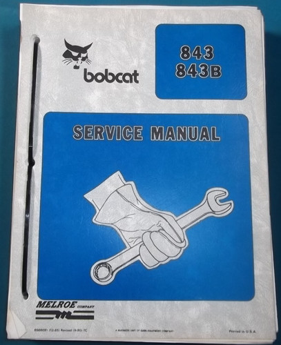 Bobcat 843 843b - mini, chargeur