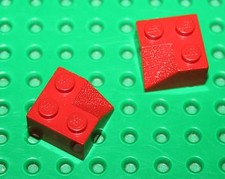 Lego Red Slope 45 2x2 Double