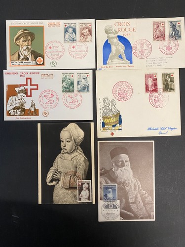 Lot enveloppes cartes - 6,