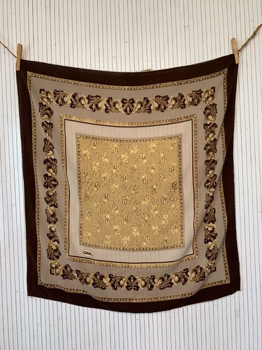 Foulard carré soie 90cm - soie,