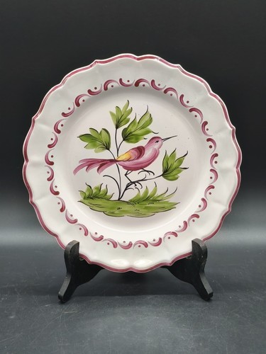 Assiette faïence décorative