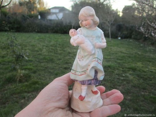 Figurine ancienne fille - figurine,