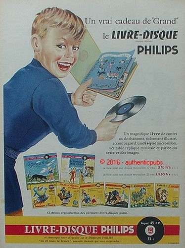 Publicite philips livre - philips,