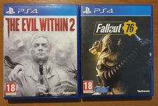 LOT PS4 - THE EVIL WITHIN 2 + FALLOUT 76