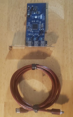 Firewire and pci - and, card