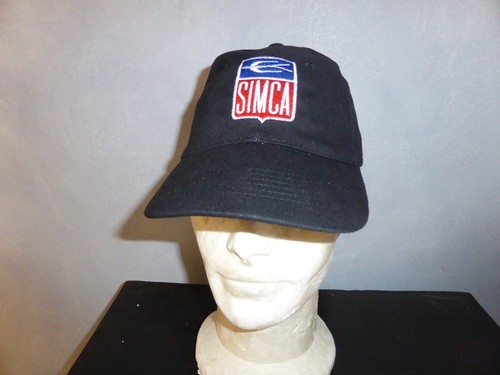 Casquette noire simca rallye - (,