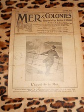 REVUE - MER & COLONIES, Ligue