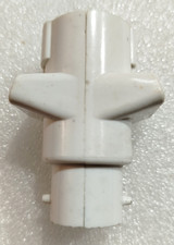 Douille Voleuse 2 prises B22 en Plastique Blanc "Neuf"