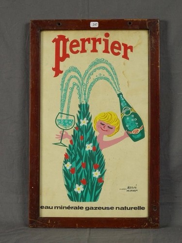 Affiche poster perrier - poster,
