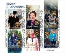 2025 04 - SIERRA LEONE - ROTARY           6V    MNH **