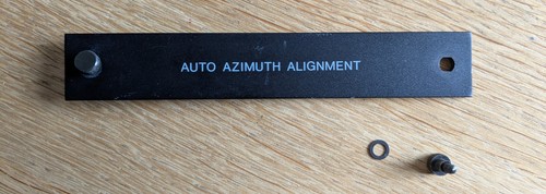 Nakamichi 682zx azimuth plate - nakamichi,