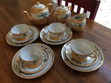Antique Lustre Ware Tea Set