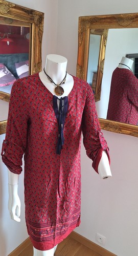 Robe tunique hippie - 🌺robe,