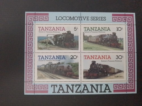 Tanzanie locomotive vapeur - tanzanie,