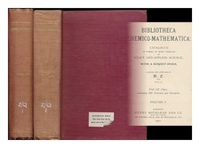 Zeitlinger, H. (Heinrich) / Henry Sotheran Ltd. Bibliotheca Chemico-Mathematica