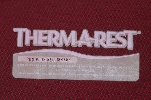Thermarest pro plus - plus, reg