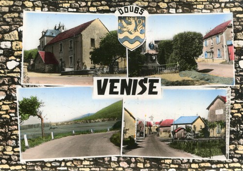 Carte venise doubs - carte,