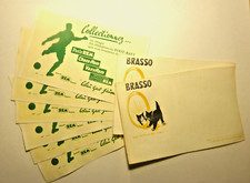 Lot de 8 buvards publicitaires - 6 biscuit REM et 2 BRASSO -