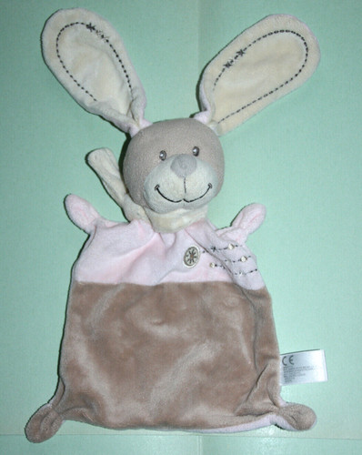 Nicotoy doudou lapin - nicotoy, rose