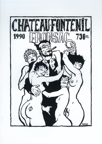 Mezzo pin chateau fontenil - pin, up