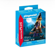 Playmobil 71584 Sorcière avec Chat Noir – Figurine Halloween NoBox