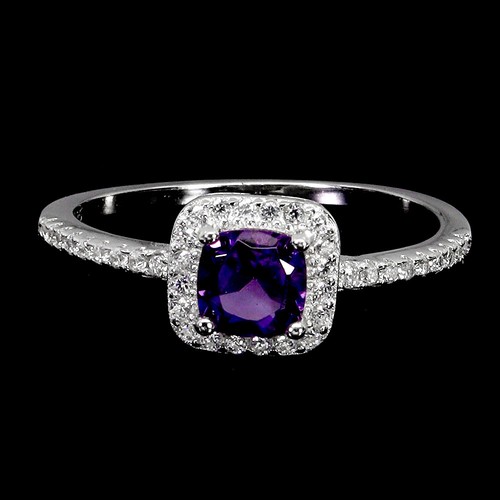 925 bague argent coussin - 925, en