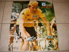 CYCLISME MC181 POSTER José CATIEAU MAILLOT JAUNE ENCYCLOPEDIE A à Z de ETTER
