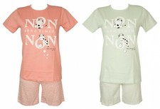 Pyjamas enfant fille manche courte coton CRAZY FARM Article 32112