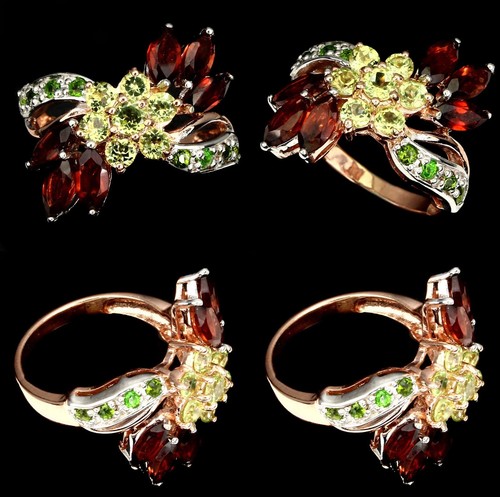 Bague argent massif - sertie, de