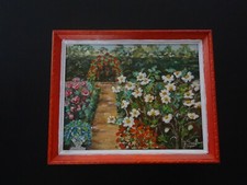 TABLEAU PEINTURE HUILE SUR