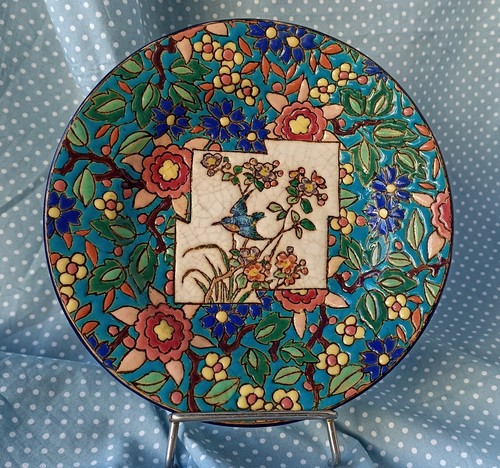 Ancienne assiette emaux - ancienne, de