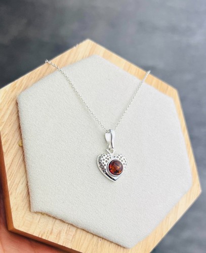 Pendentif classique ambre - pendentif,