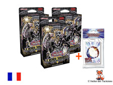 Lot de 3 Deck Structure Yugioh