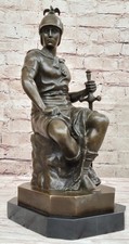Sculpture En Bronze De Marbre