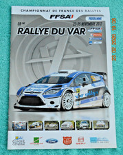 Programme 58ème rallye - programme, var