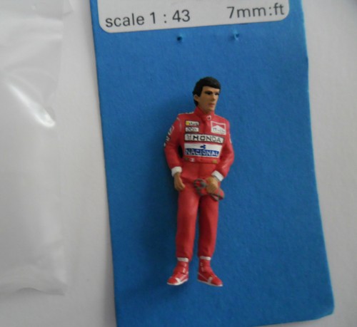 Figurine omen ayrton - omen, 1/43°